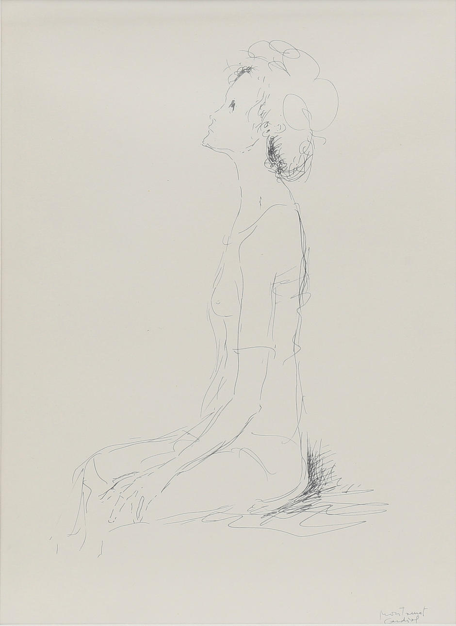 MONTSERRAT GUDIOL. Una joven.