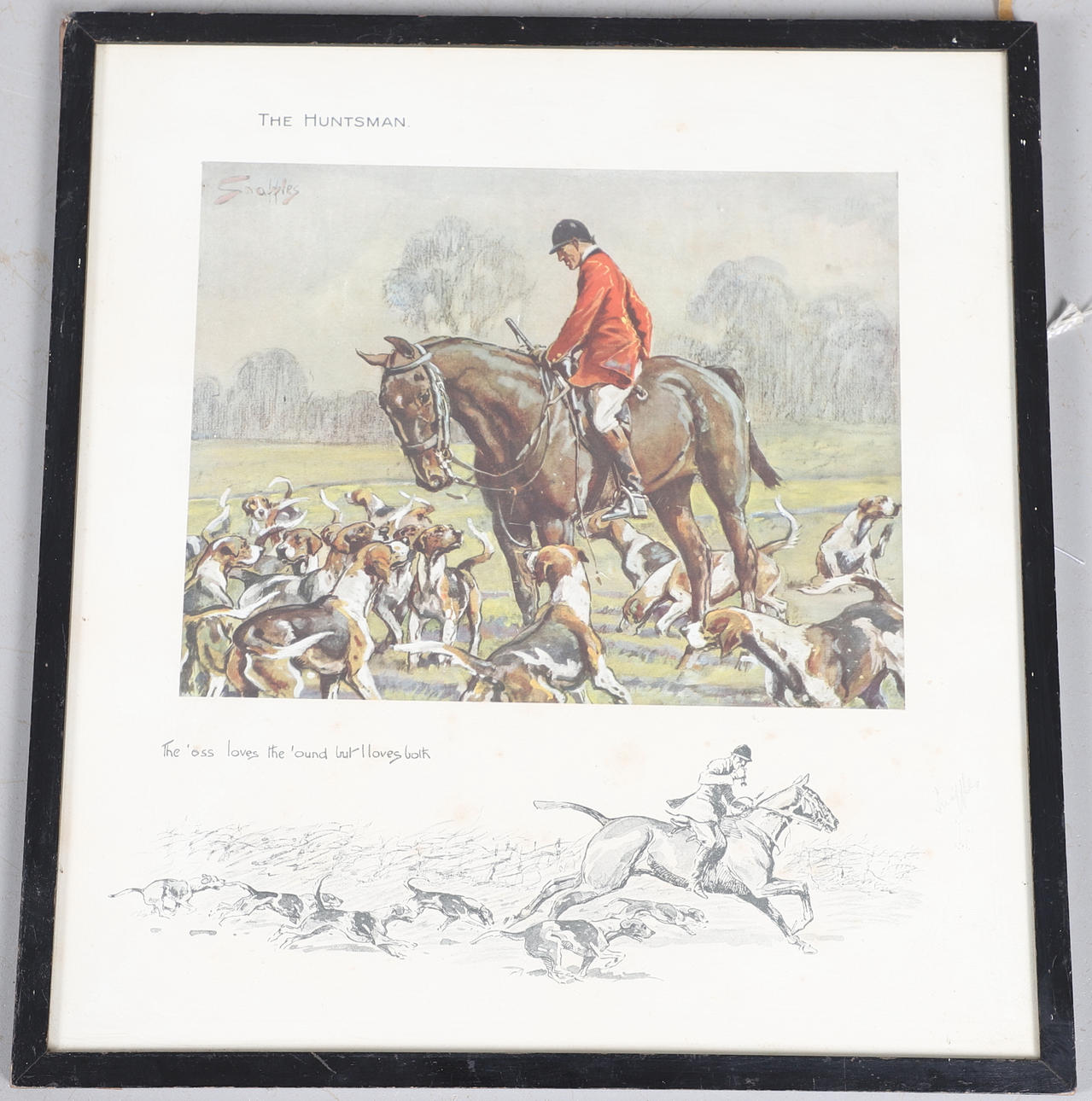 AFTER SNAFFLES (1884-1967). THE HUNTSMAN.