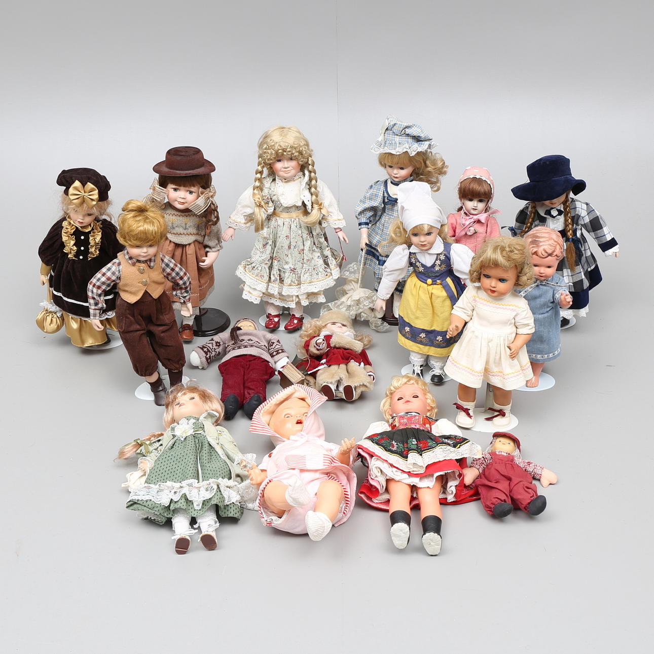 DOCKOR, 16 st, bl.a. GMBH Kim-Puppe Tyskland.