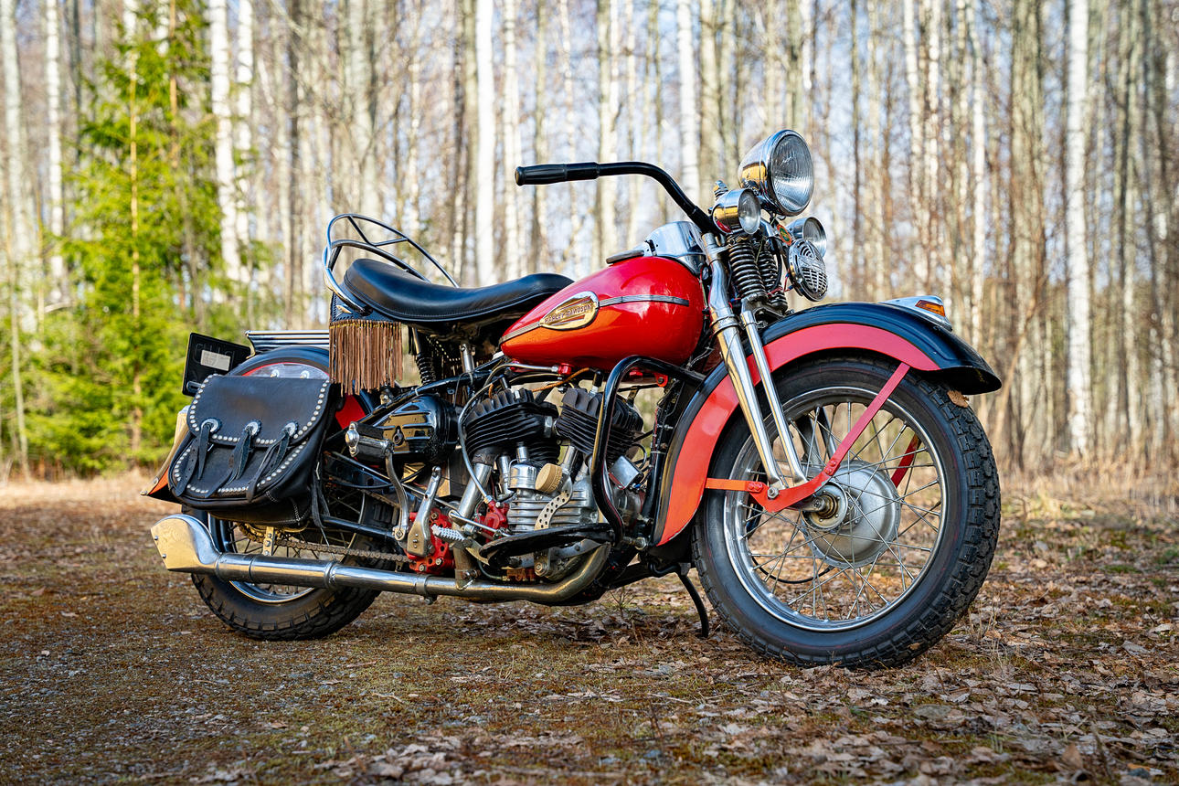 HARLEY DAVIDSON WL 750 cc, 1946.