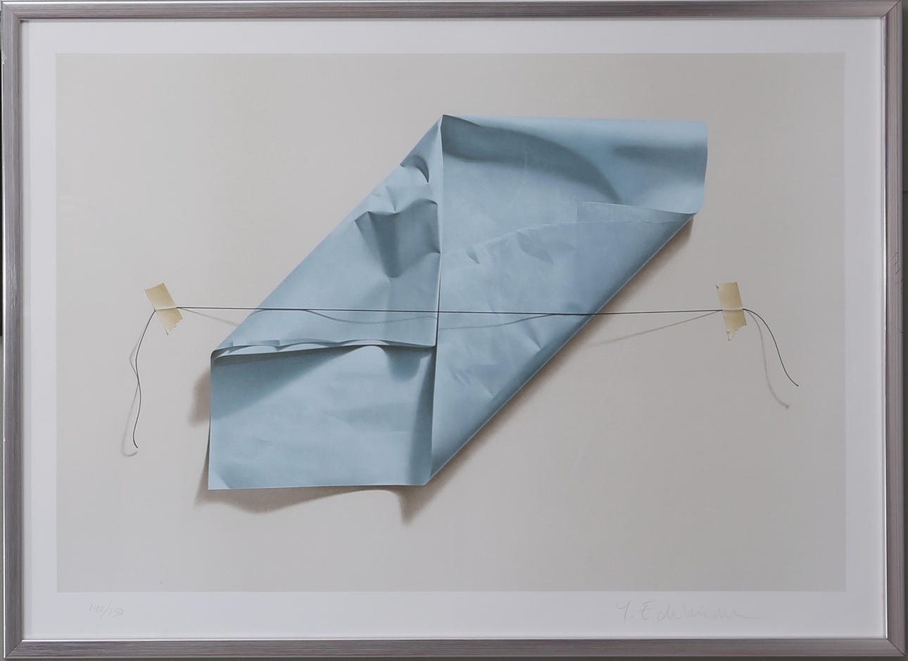 YRJÖ EDELMANN. Färglitografi, numrerad 140/150, signerad.