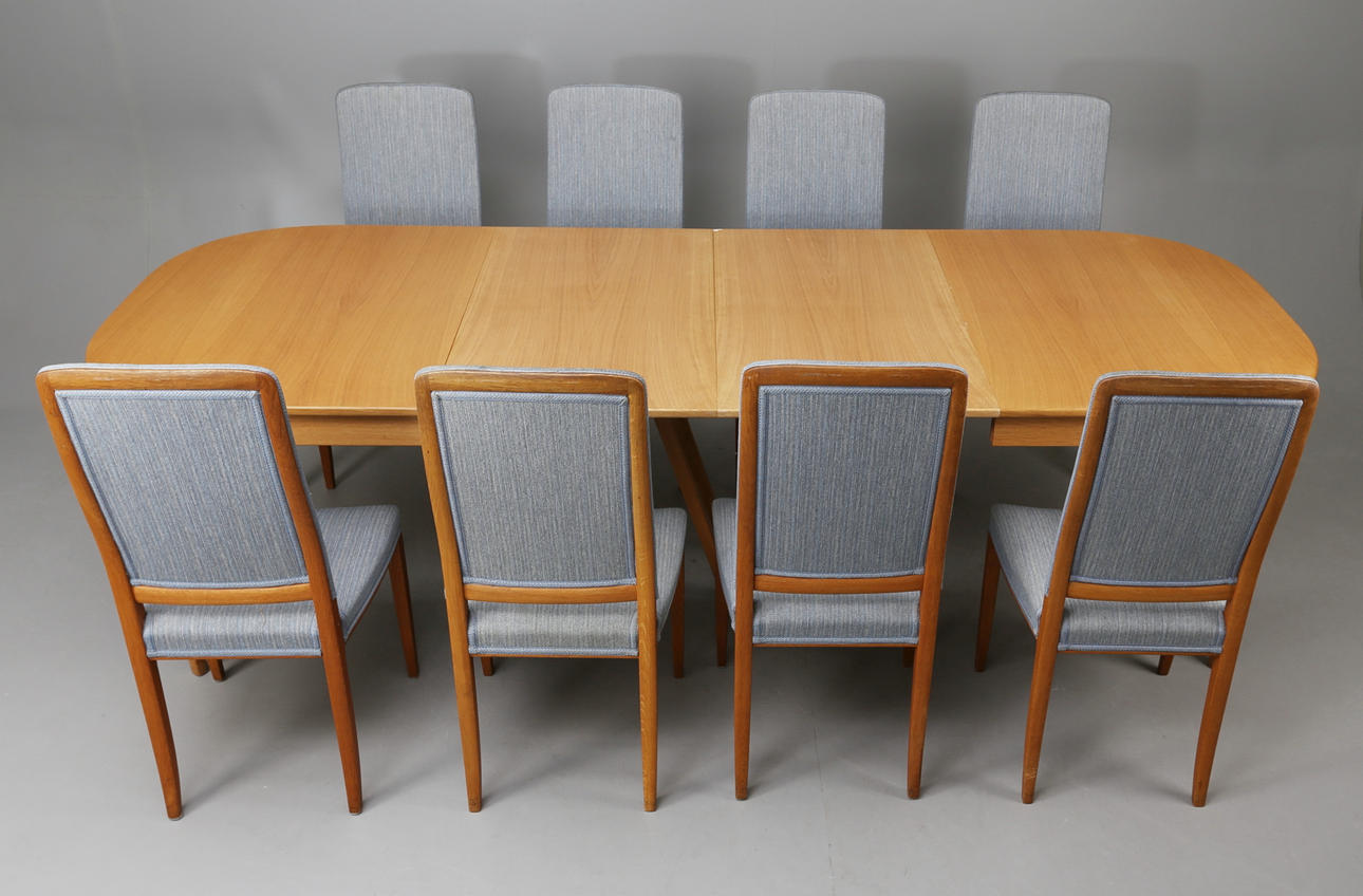 MATSALSGRUPP, 9 delar, ek , "Gustavus", Carl Malmsten.