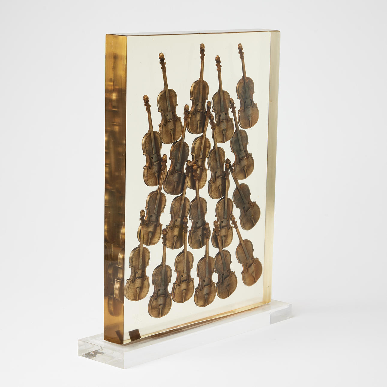 FERNANDEZ ARMAN. “Accumulation of Violons”. Art - Sculptures