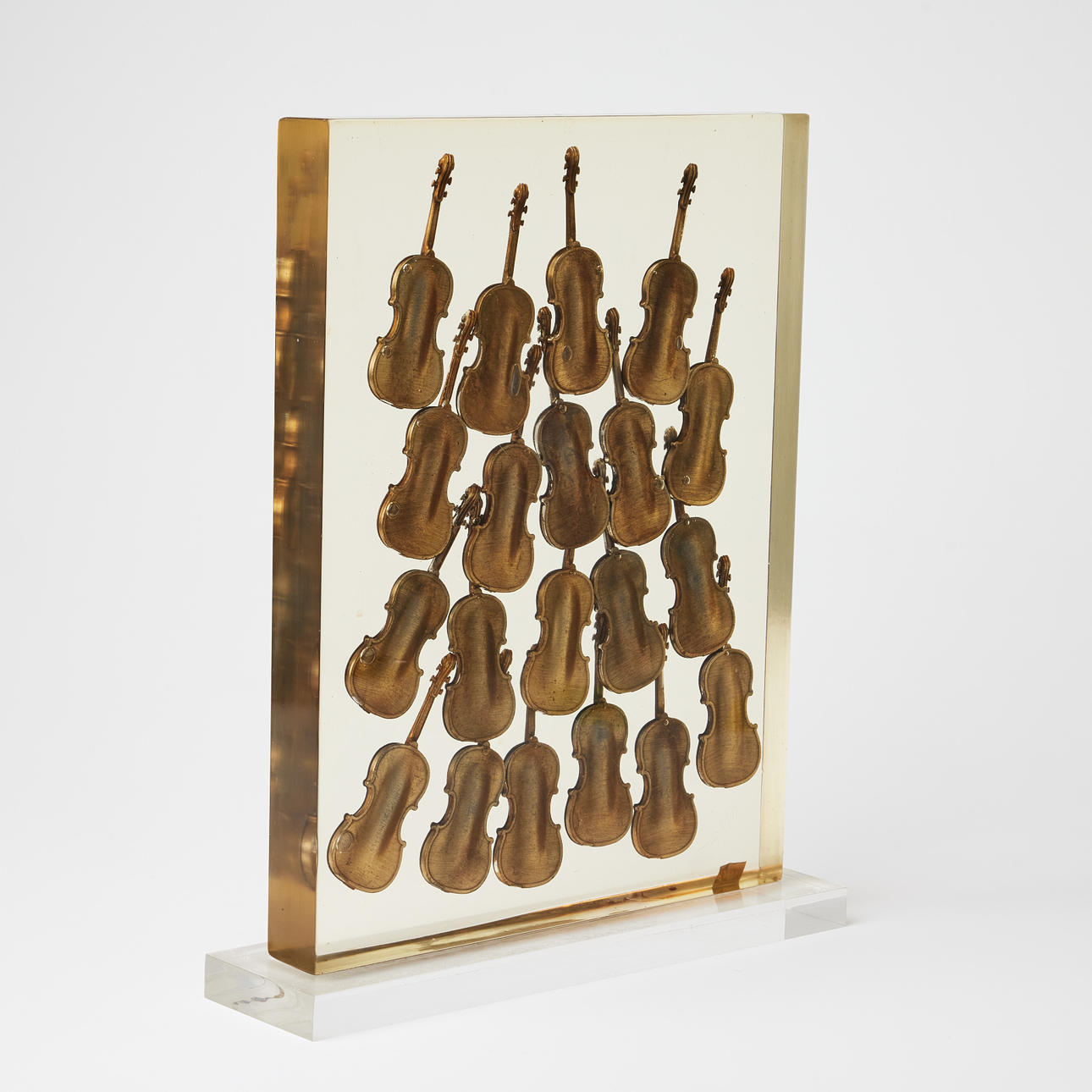 FERNANDEZ ARMAN. “Accumulation of Violons”. Art - Sculptures