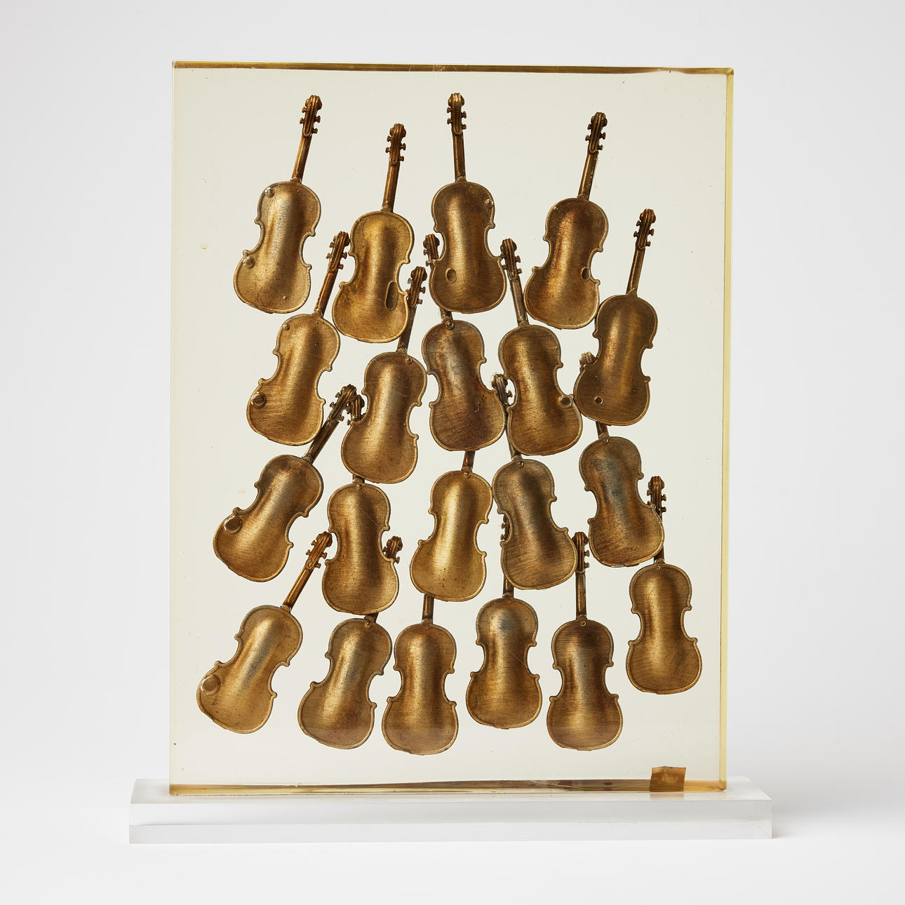 FERNANDEZ ARMAN. “Accumulation of Violons”. Art - Sculptures