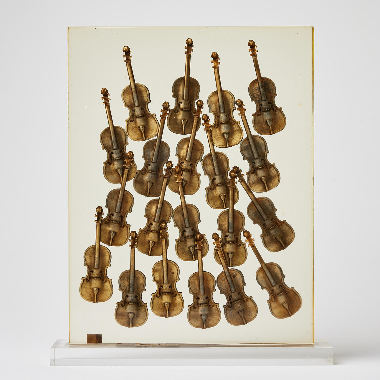 FERNANDEZ ARMAN. “Accumulation of Violons”. Art - Sculptures