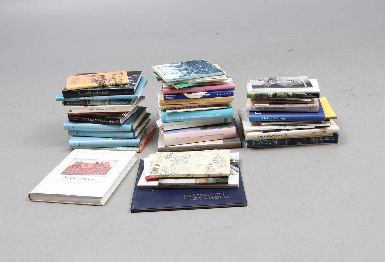 PARTI BÖCKER. Stockholmiana.