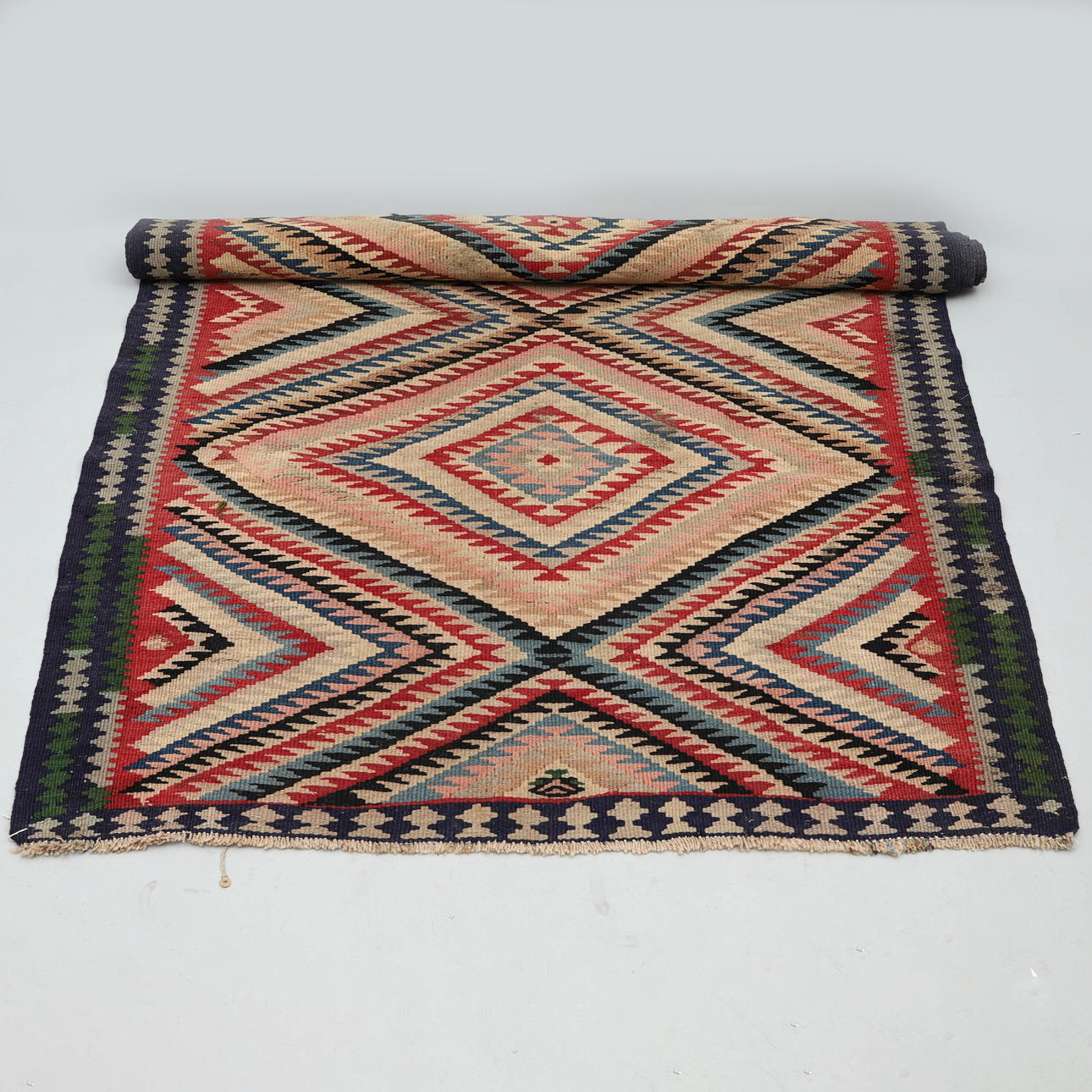 KELIM tæppe 312x170 cm, Persien.