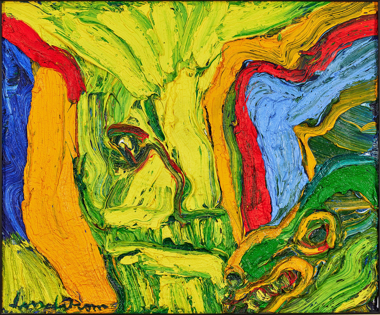 BENGT LINDSTRÖM. Figurkomposition.