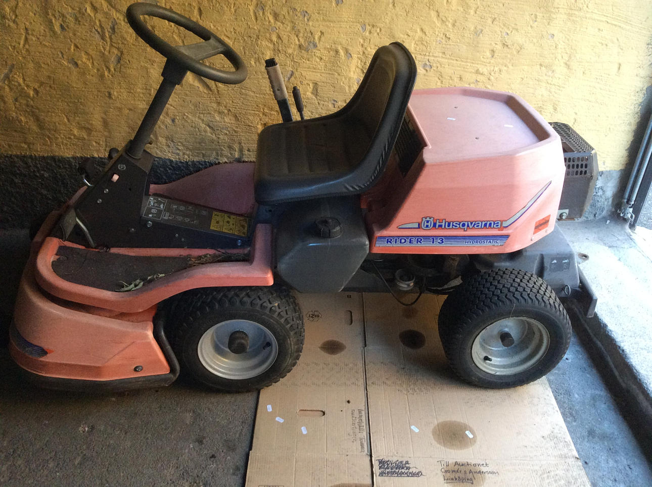 ÅKGRÄSKLIPPARE, Husqvarna.