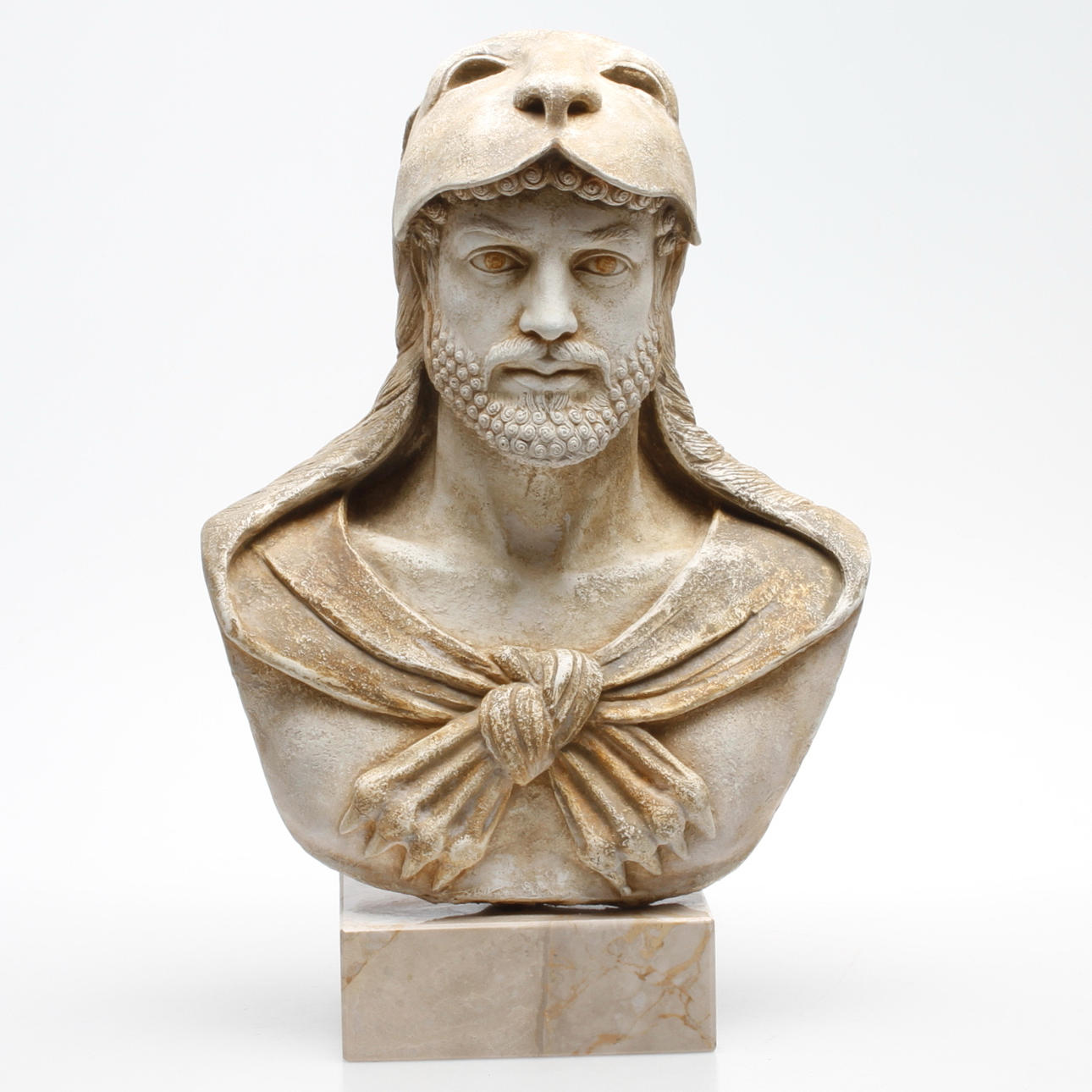 SKULPTUR, gips. Herkules, 19/2000-tal.