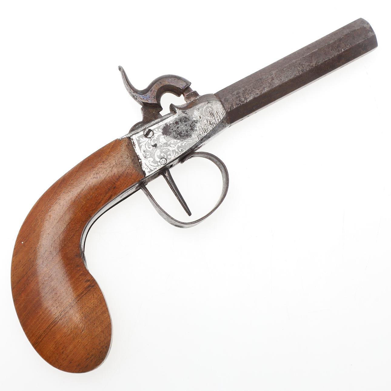 PISTOLA DE COMUNICACIÓN, siglo XIX.