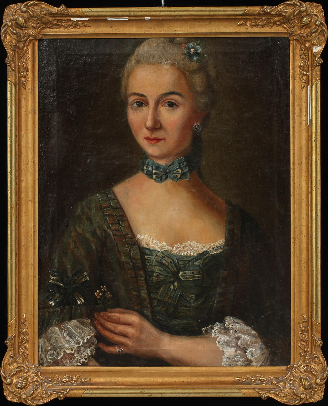 OIDENTIFIERAD KONSTNÄR. , olja på duk, 1800-talets förra hälft.
