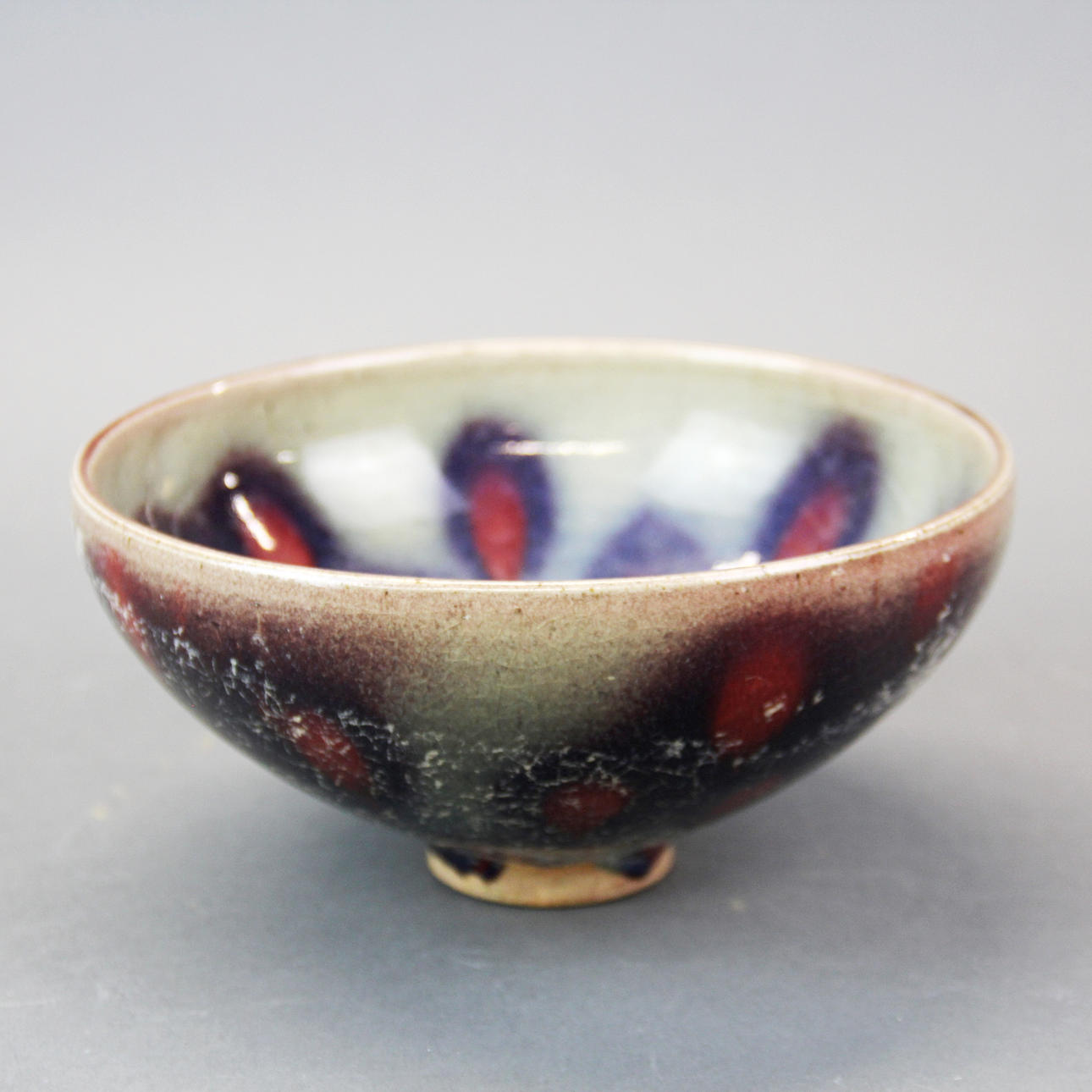 CHINESE ZHIN GLAZED BOWL.