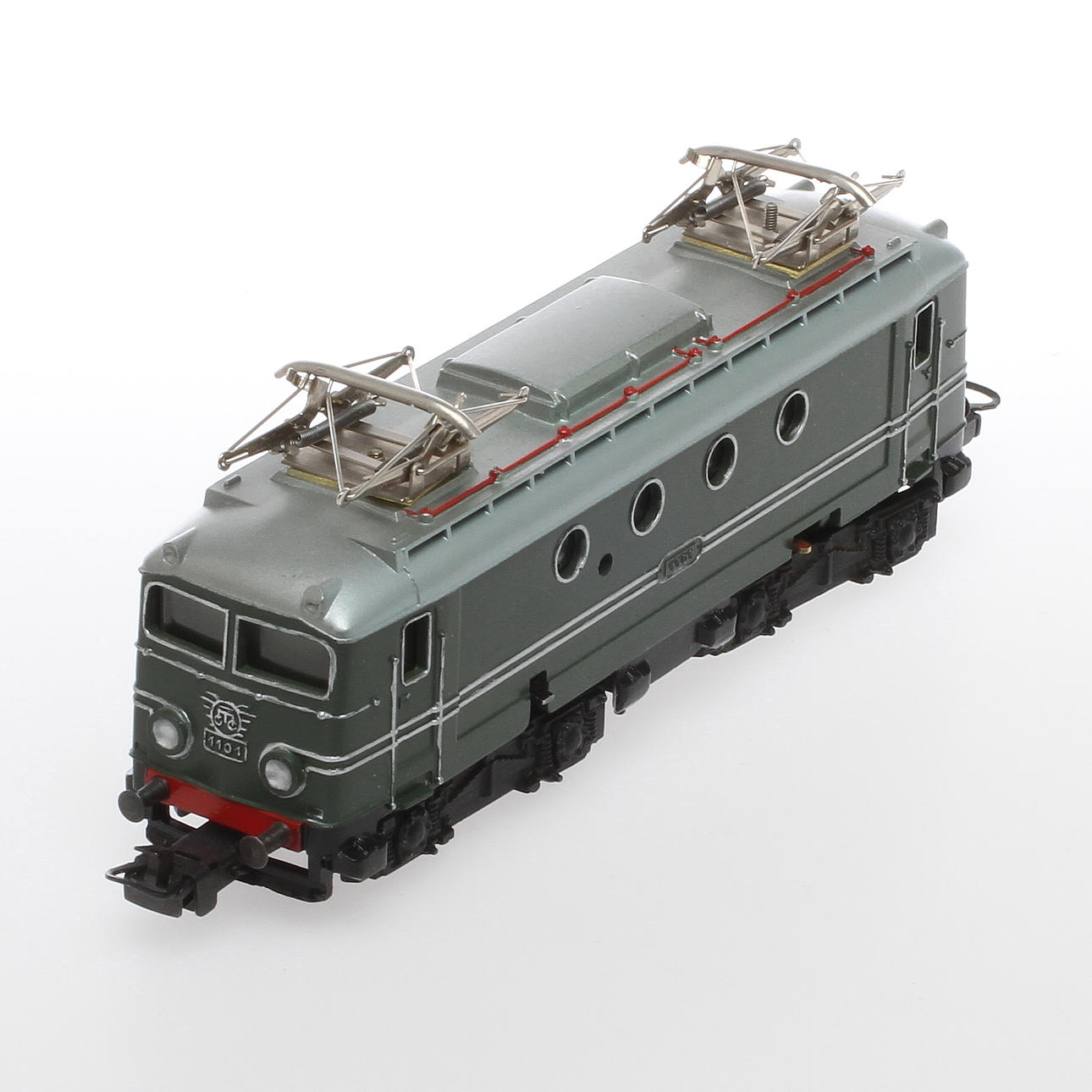 MÄRKLIN elektrolok SEW 800 restaurerad i replikakartong.