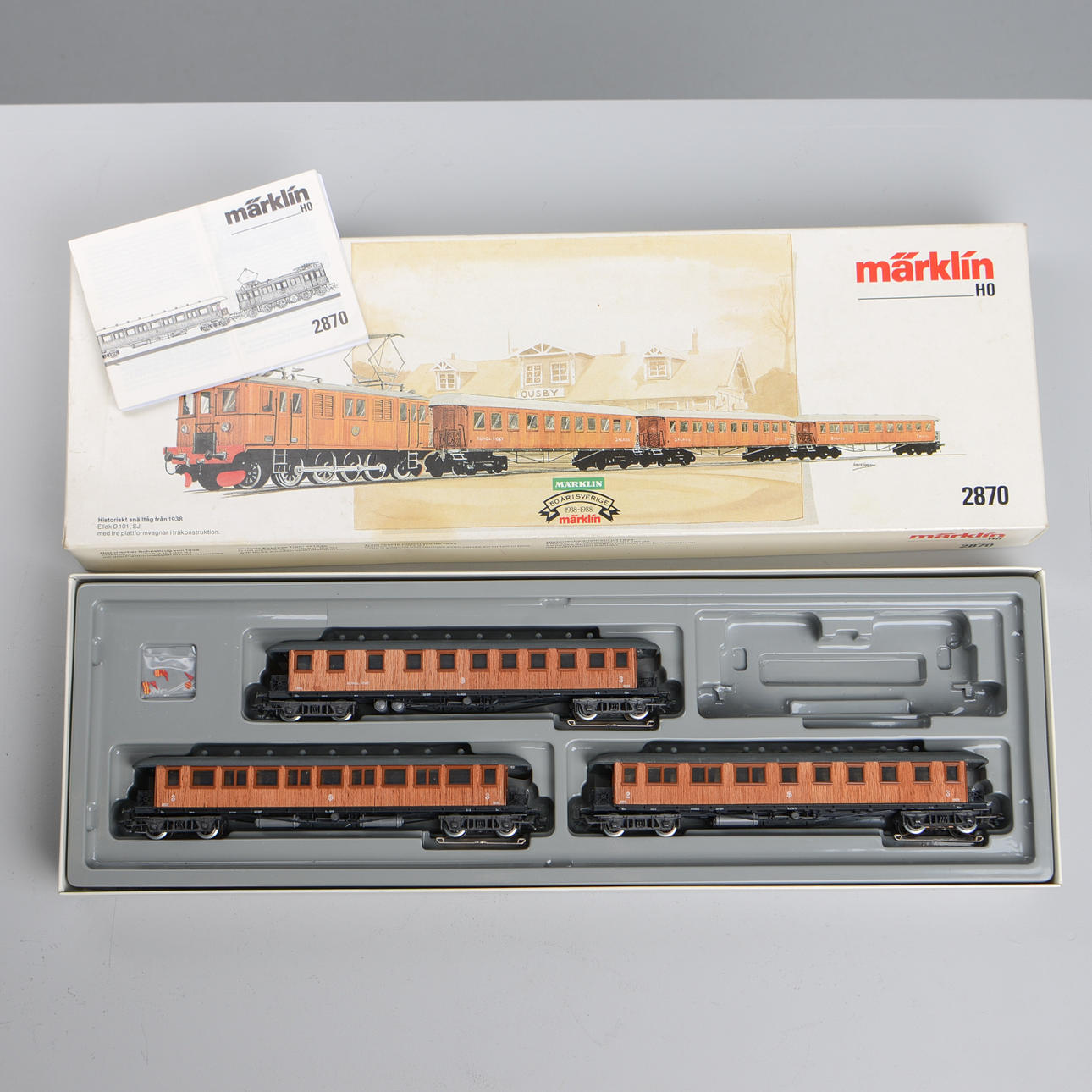 MÄRKLIN, 2870, vagnar.