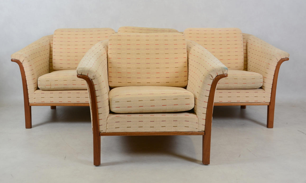 SOFFA SAMT FÅTÖLJ, Bertil Fridhagen för Bröderna Andersson.