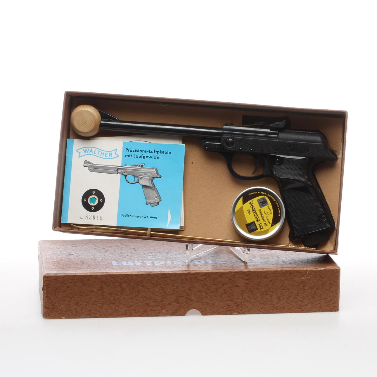 LUFTPISTOLE, Walther LP Modell 53, Kal. 4,5.