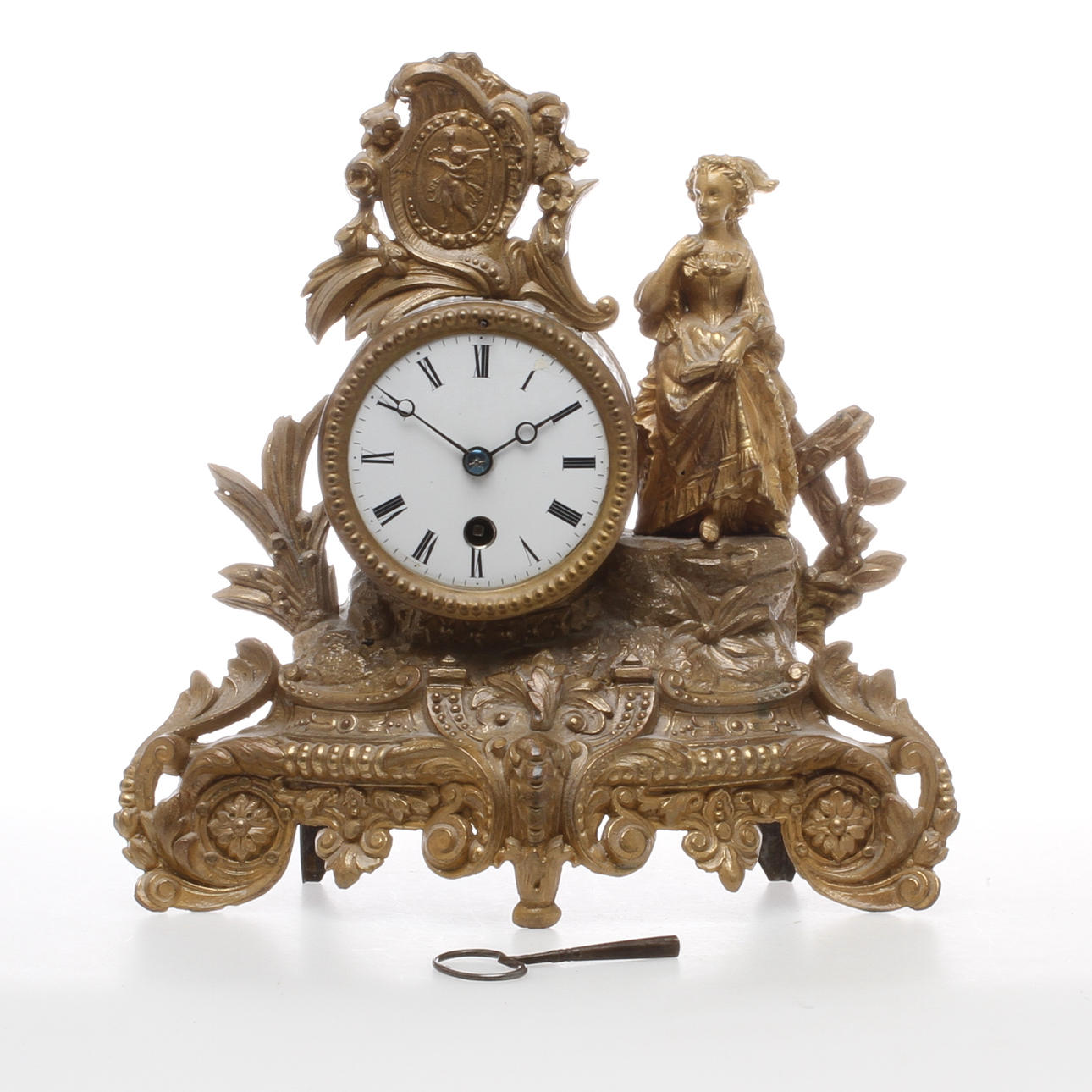 BORDSPENDYL, Louis XVI-stil, omkring 1900.