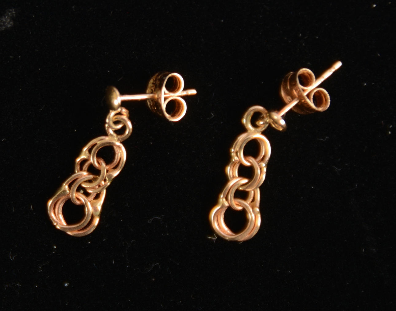 ÖRHÄNGEN, 1-par, 18 K, guld.