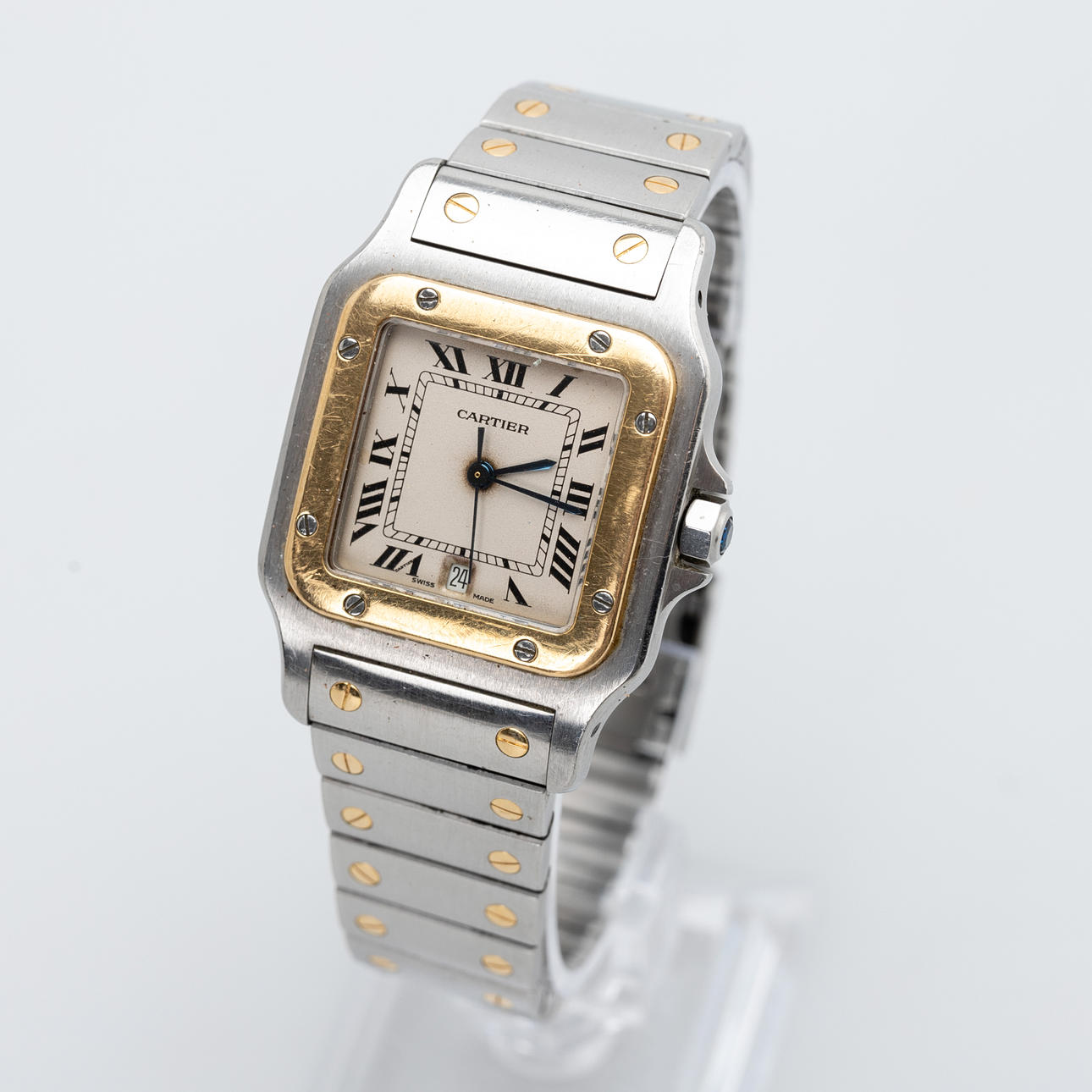 Cartier armbåndsur, „Santos“.