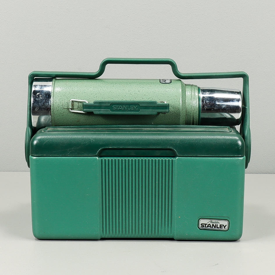 LUNCHLÅDA med termos, Aladdin, Stanley.