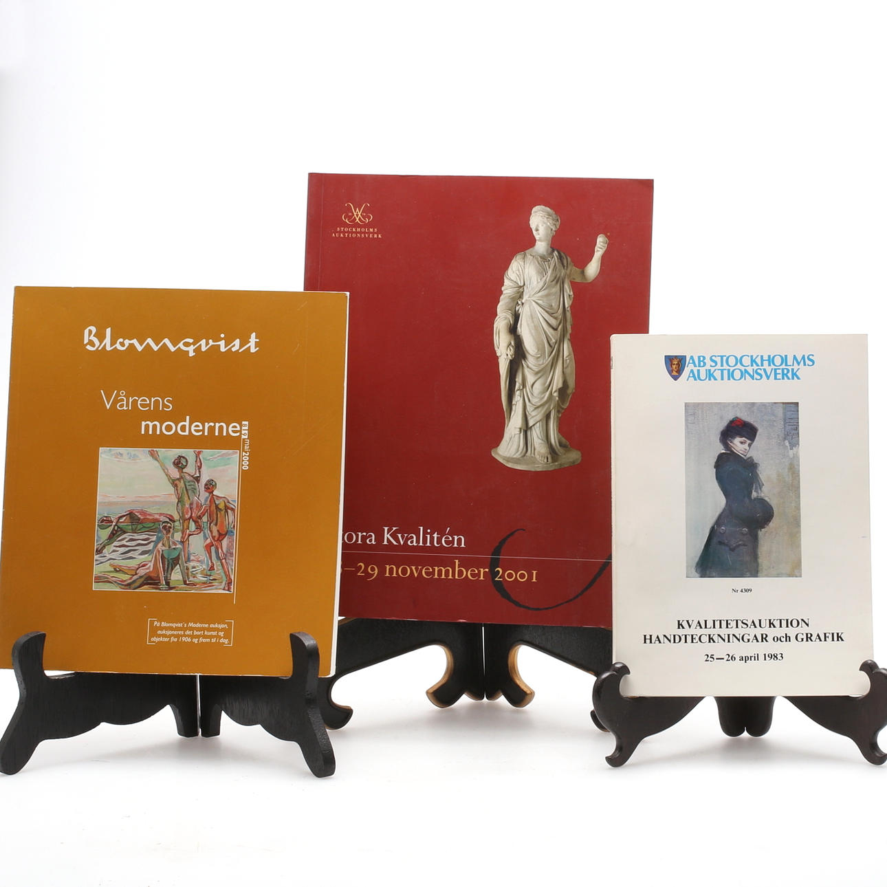 AUKTIONSKATALOGER, Sverige, England, Norge, Danmark.