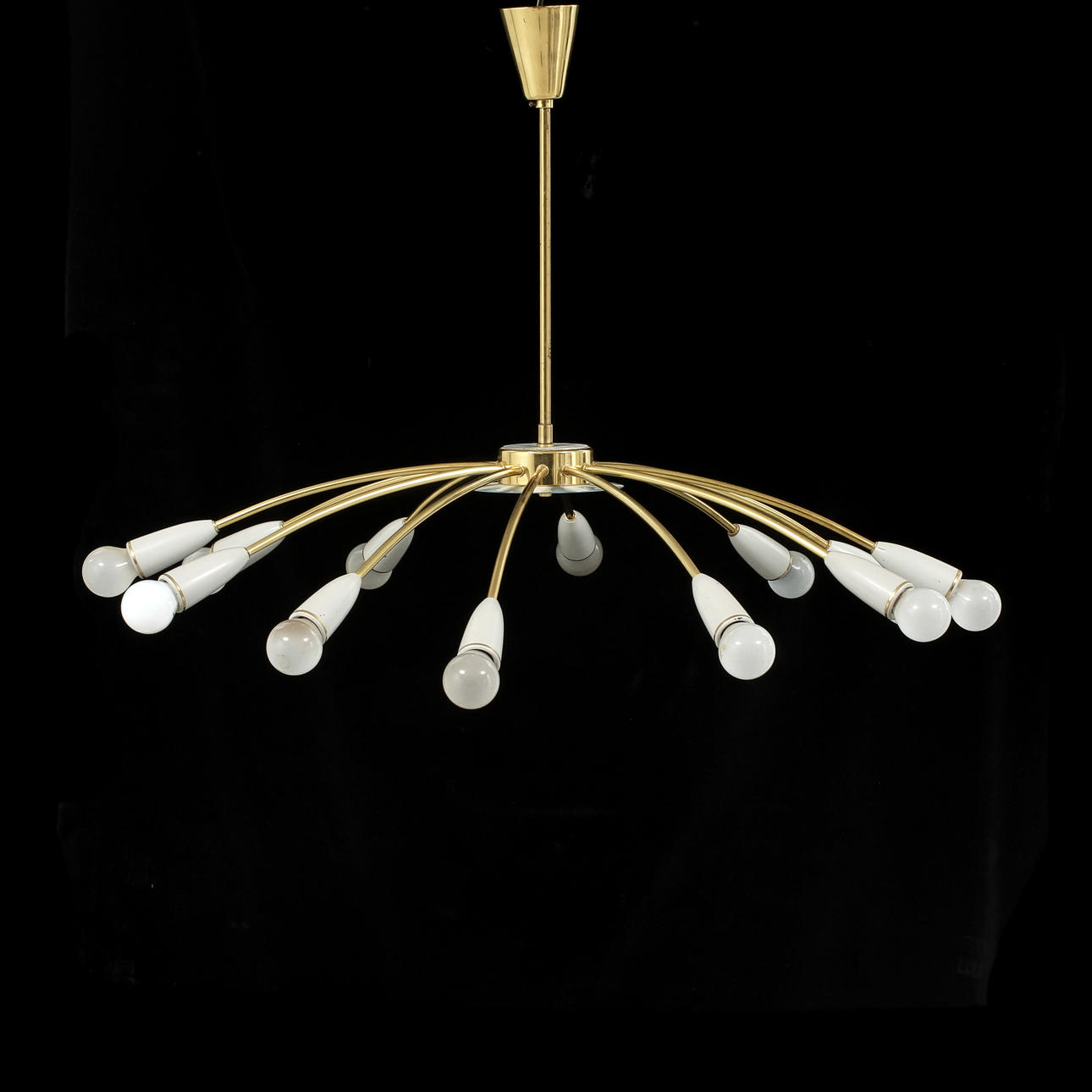 TAKARMATUR, mässing och plast, 12 ljusarmar.