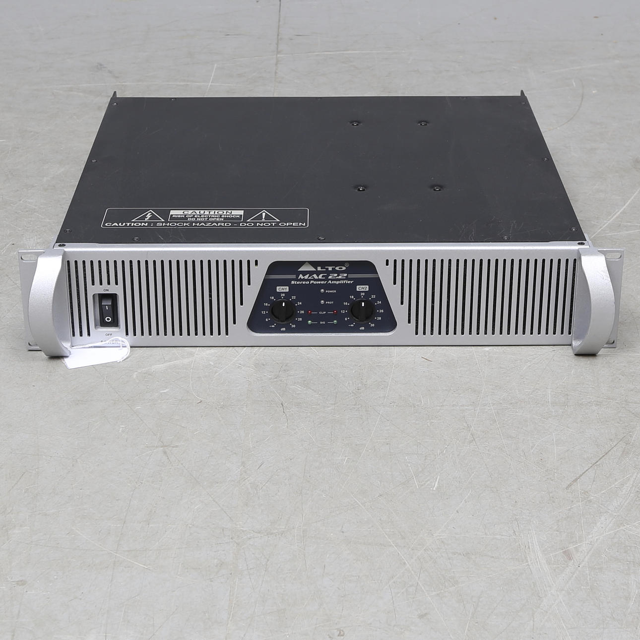 SLUTSTEG, Mac 2,2, Alto.