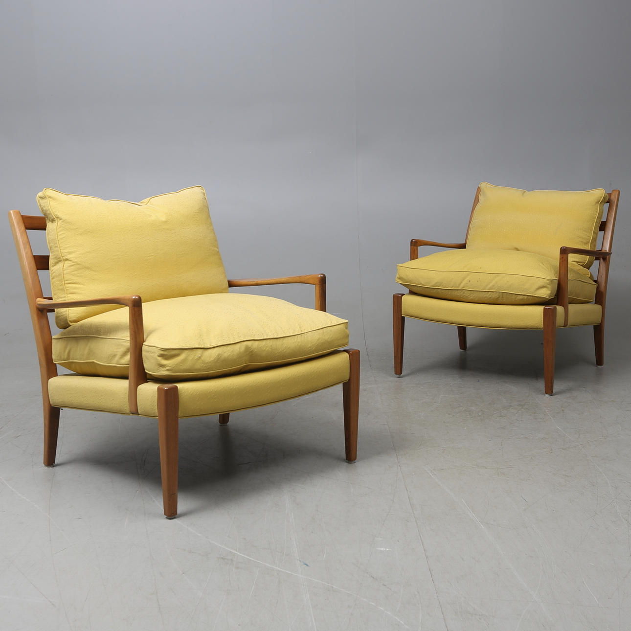 FÅTÖLJER, ett par, Sverige, 1900-talets andra hälft.