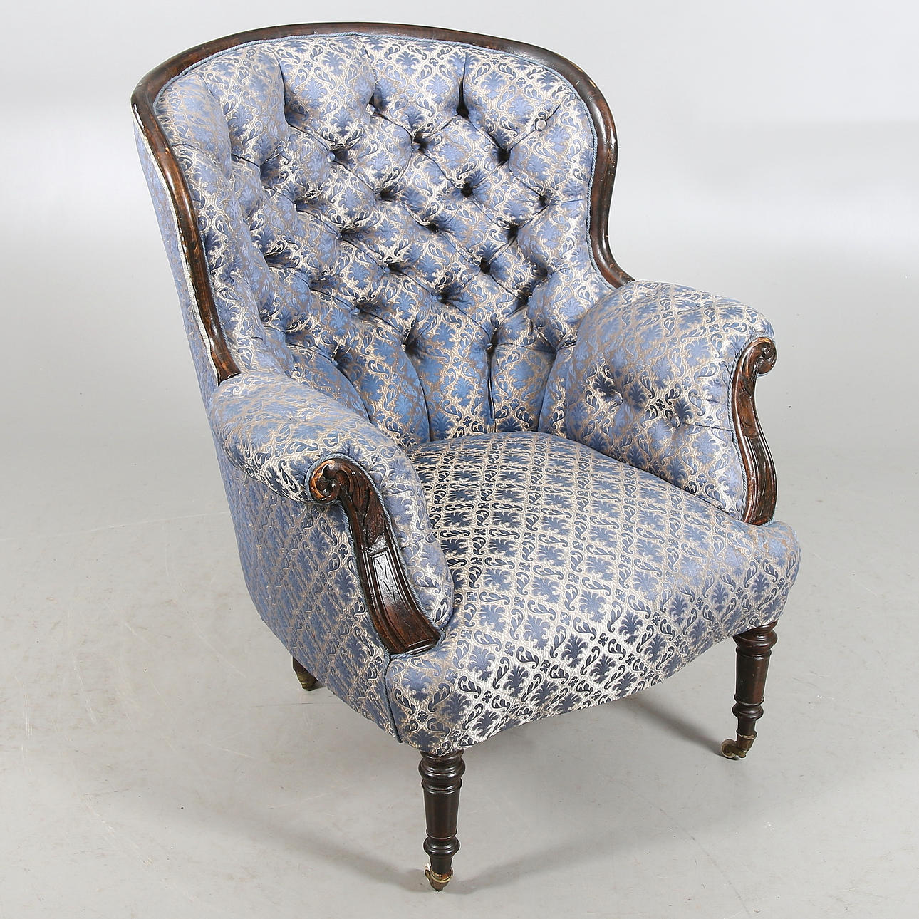 FÅTÖLJ, Rokoko-stil, 18/1900-tal.