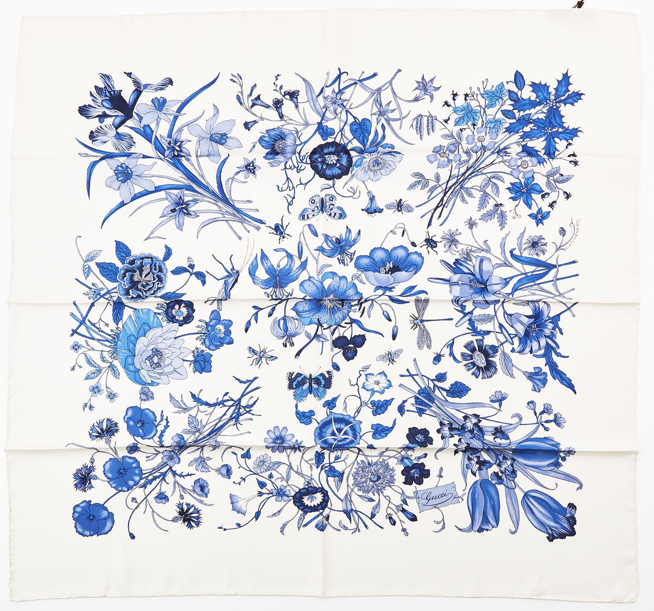 GUCCI, scarf "Flora".