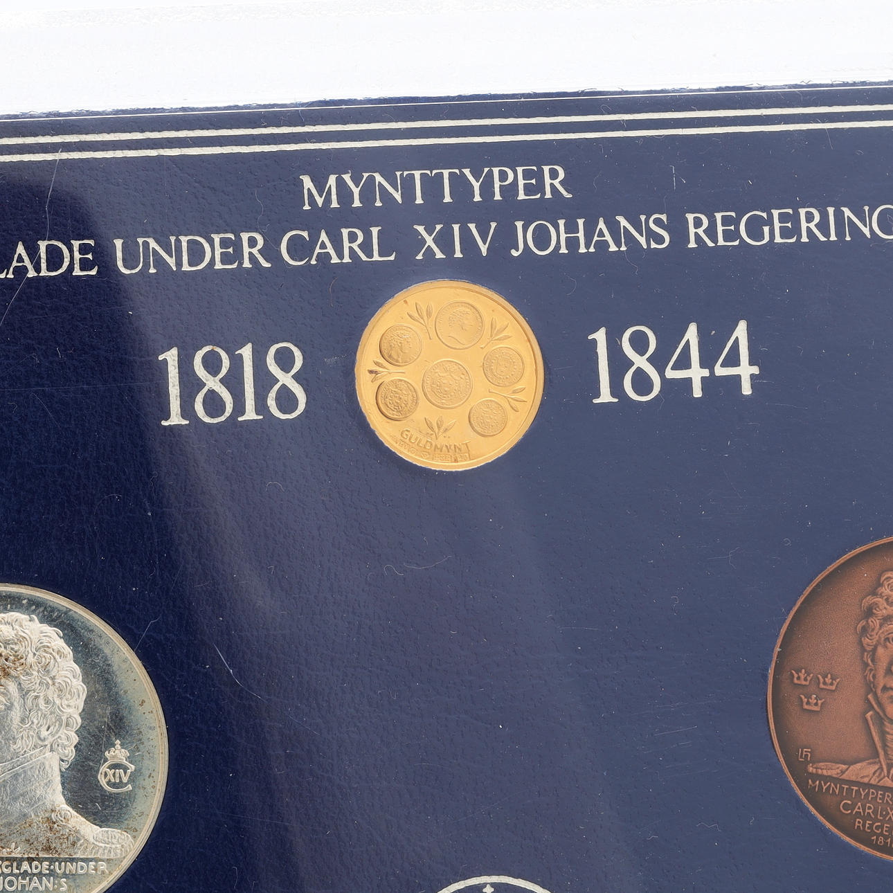 COIN TYPES, reign of Carl XIV Johan. With Gold Coins 23K. Coins, Medals ...