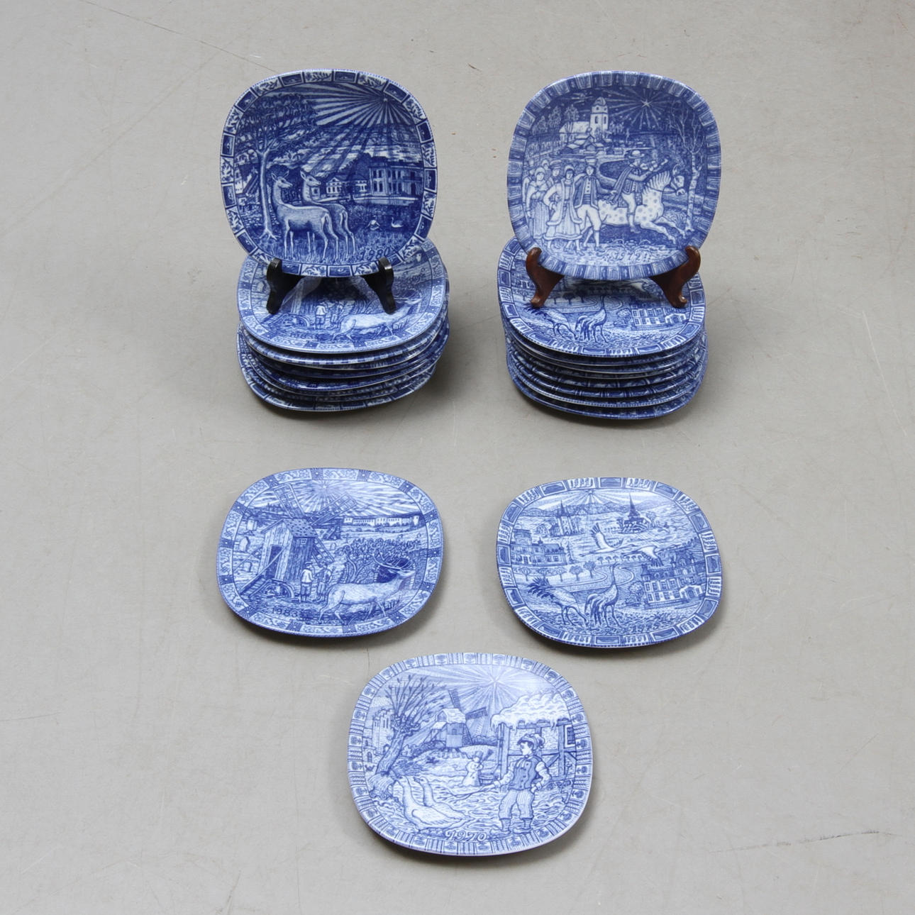 SAMLARTALLRIKAR, 21 st, porslin, Julmotiv, Rörstrand.