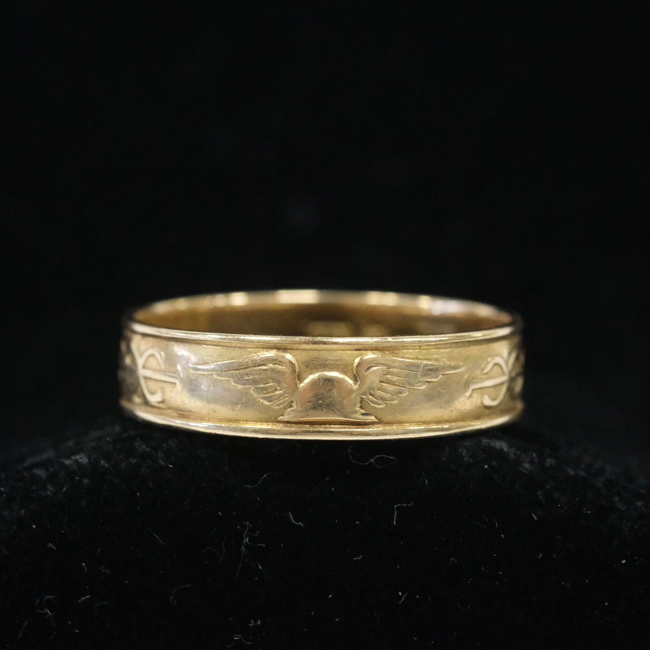 HARALD NILSSON. GOLD RING 18K, 1953.