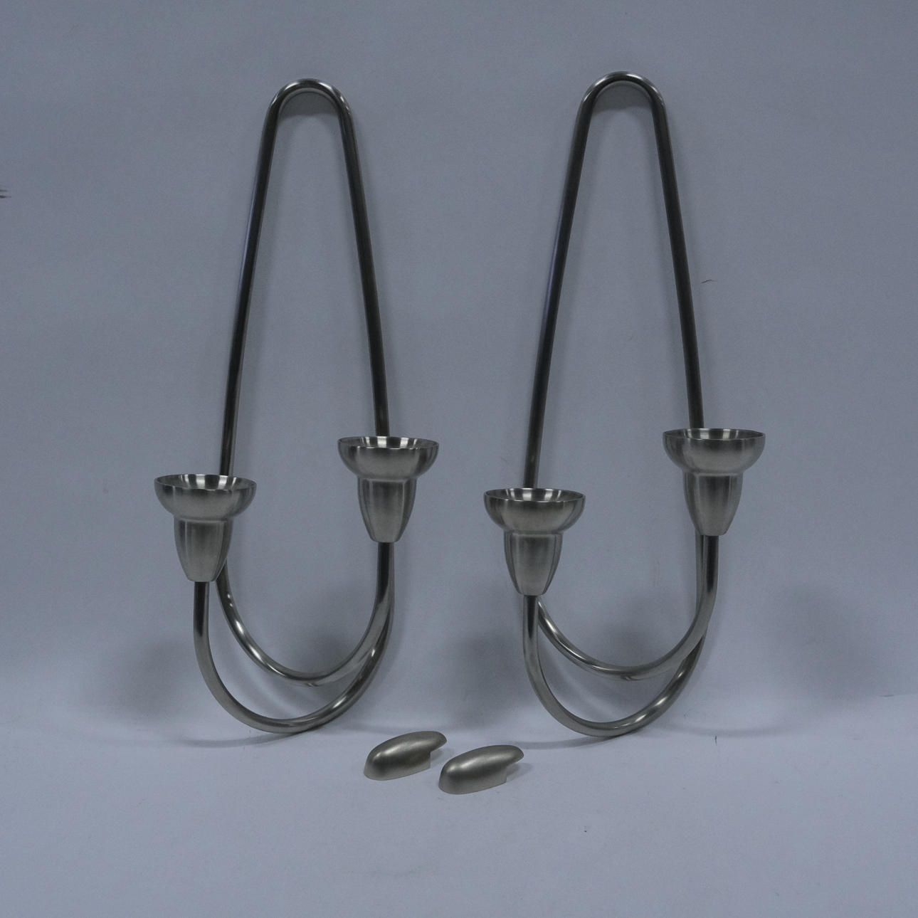 GEORG JENSEN, EIN PAAR WANDLAMPEN, SWING.