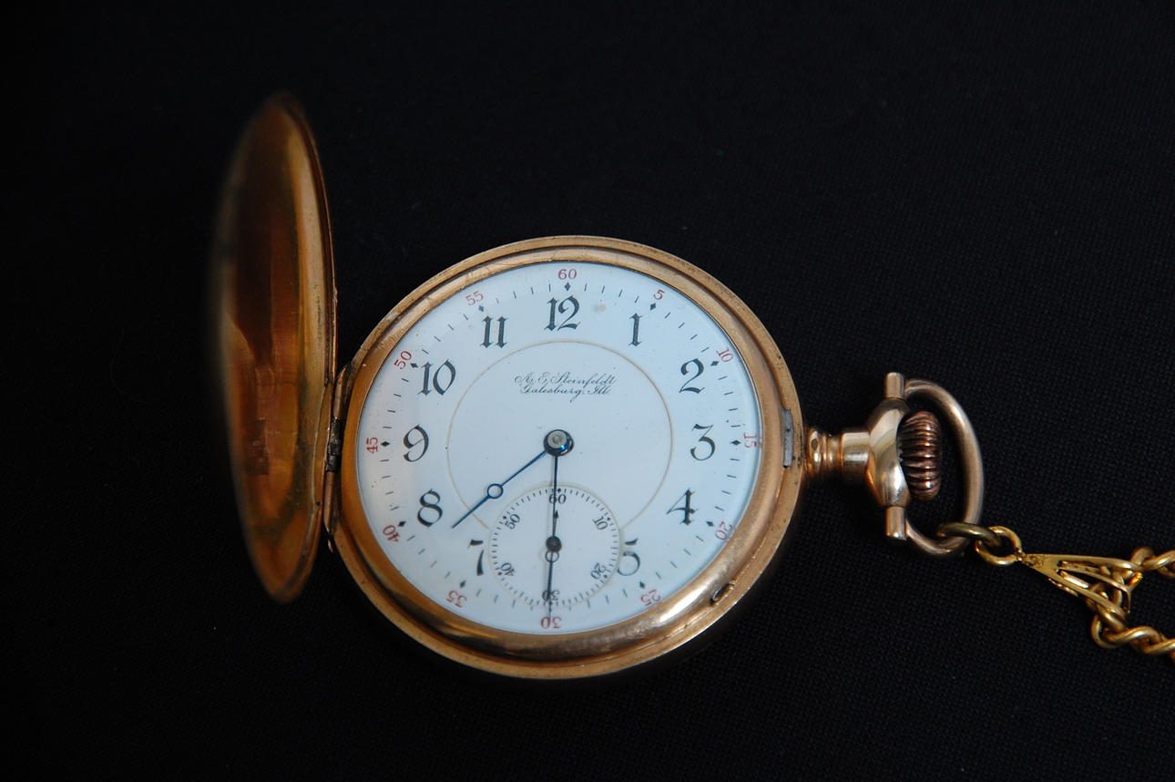 POCKET WATCH, savonett, late 19th century.