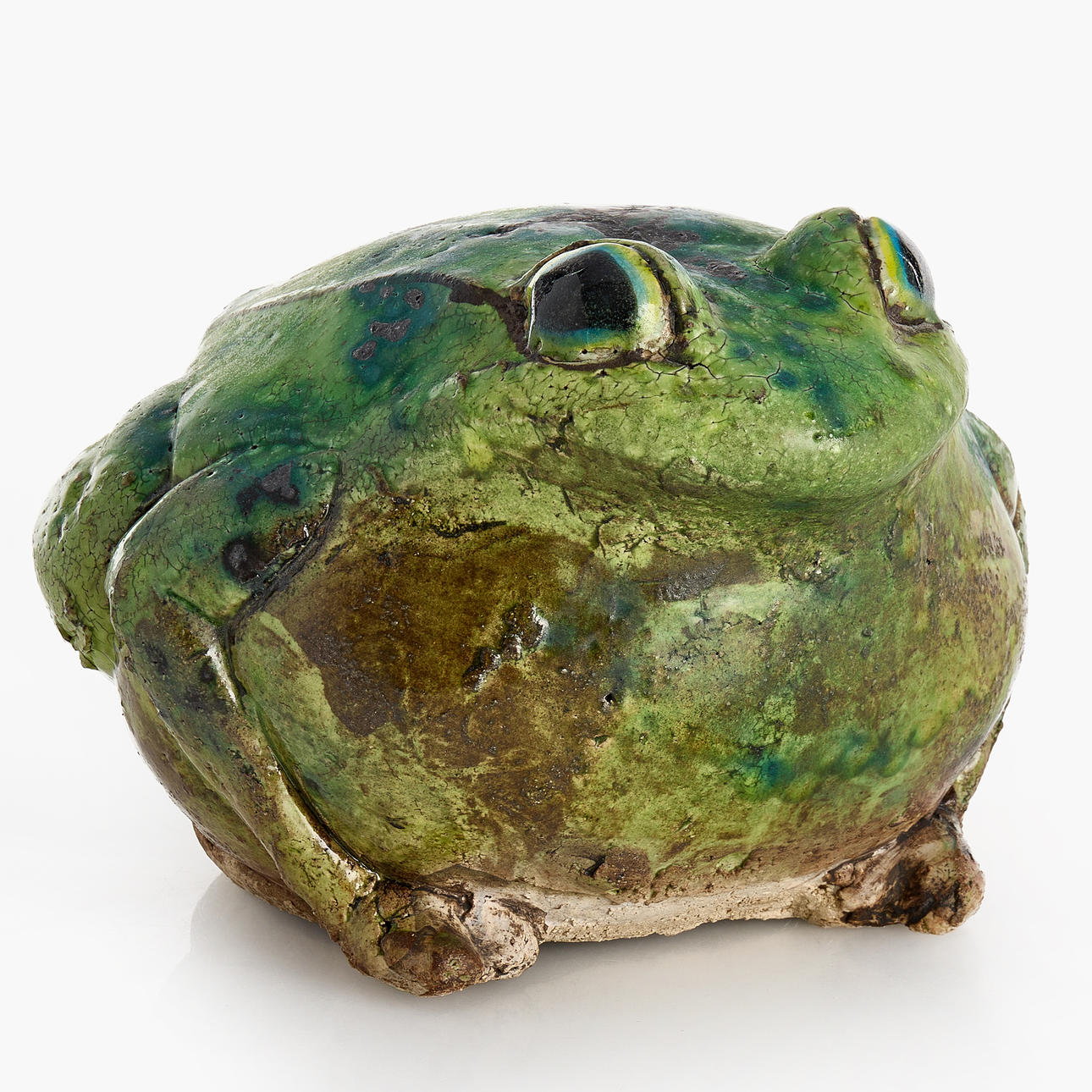 ANNA KARIN BOODE. Frog, sculpture, monogram signed, ceramic.