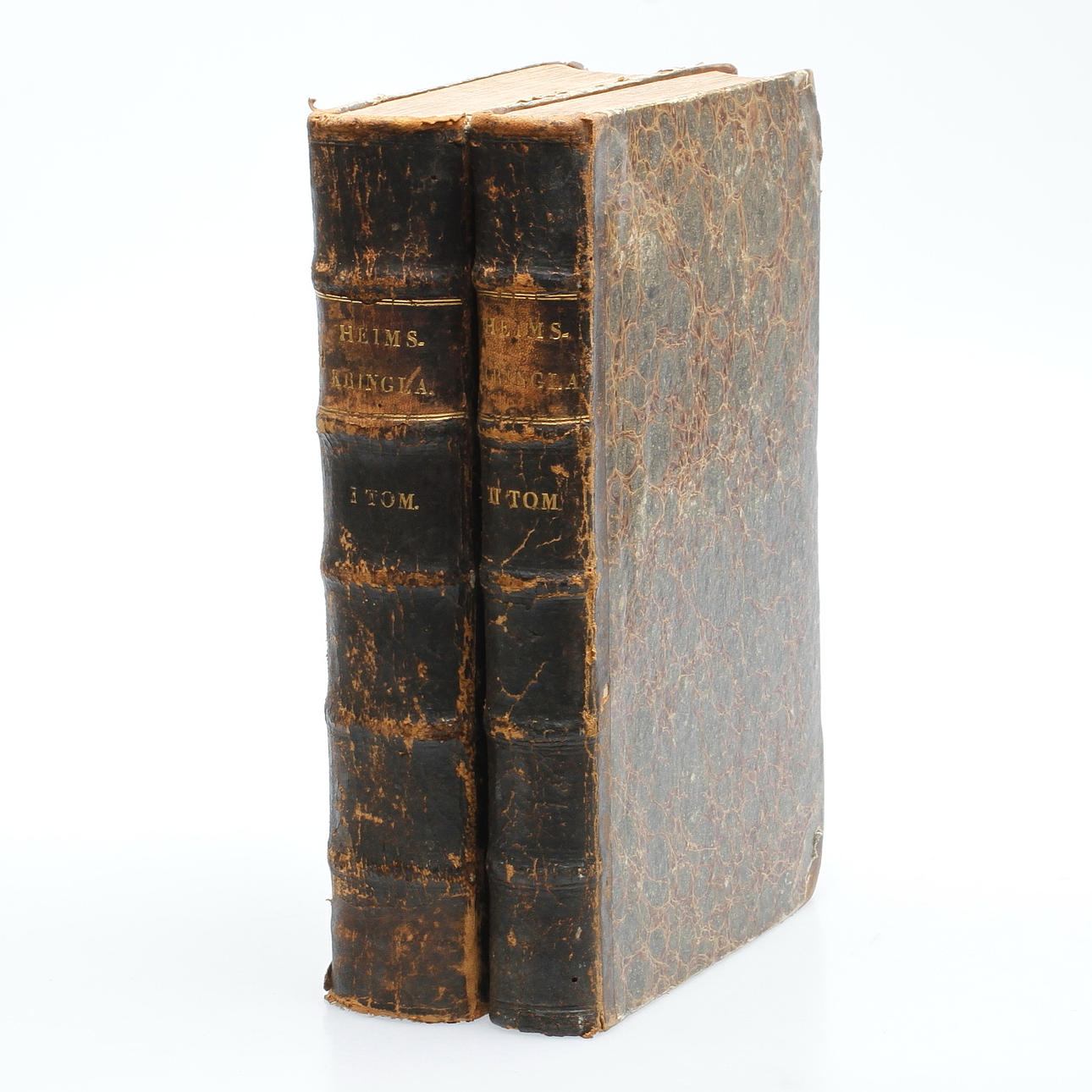 BOK, HEIMSKRINGLA, 2 band, Johan Peringskiöld, 1697.