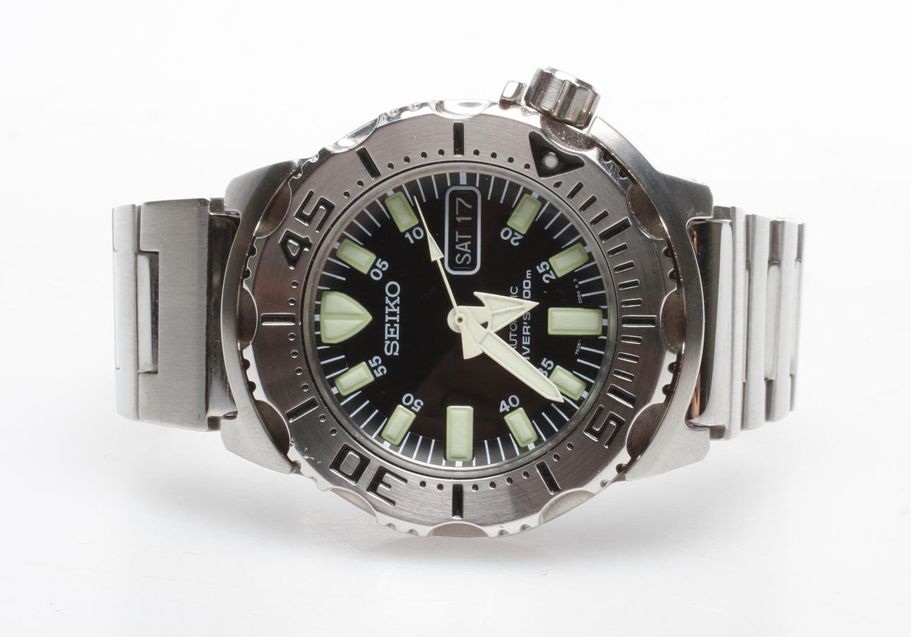 ARMBANDSUR SEIKO SCUBA DIVERS, automatic, stål.