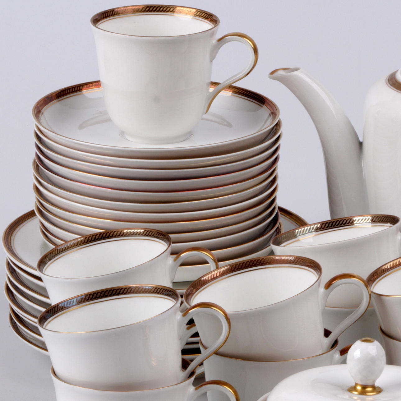 KAFFESERVIS, 35 delar, "Helena", Rosenthal.