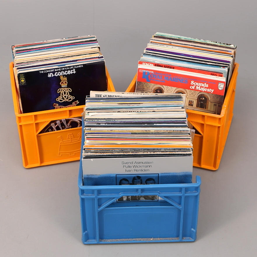 LP-SKIVOR VINYL, 219 st, Klassiskt, dansband, schlager, pop.