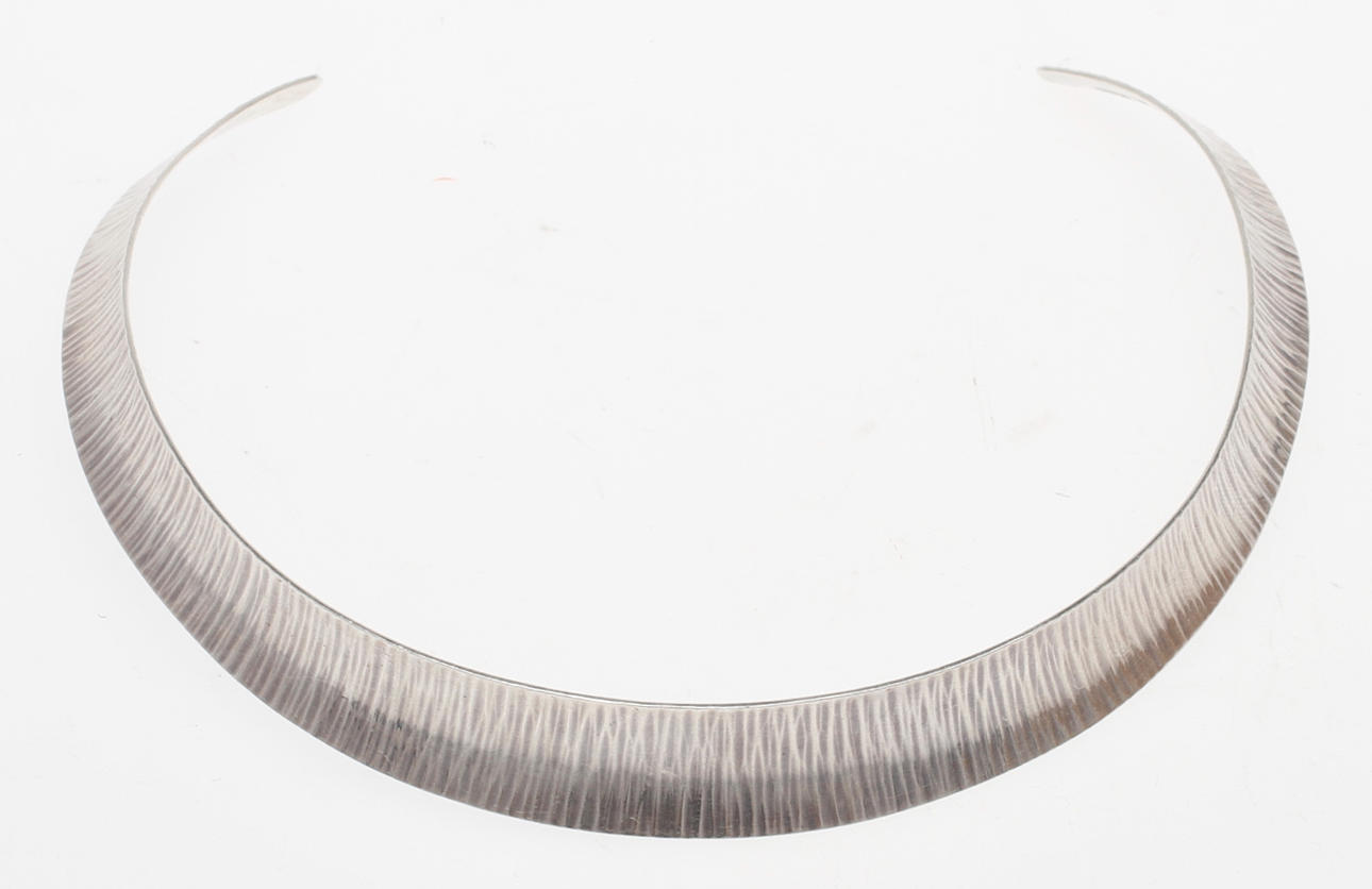 COLLIER, silver, Stigbert,1976.