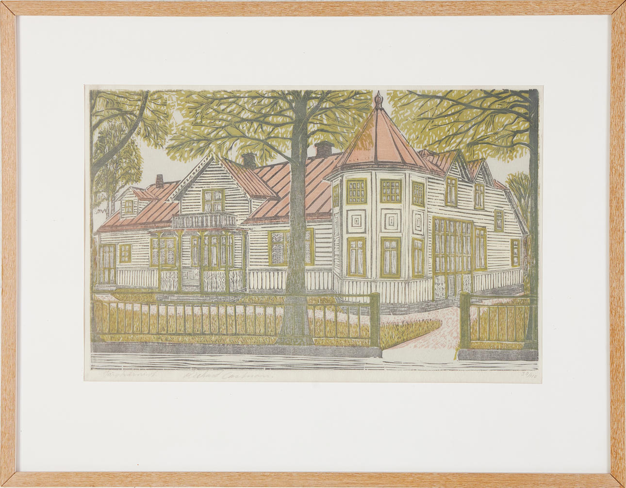 RICHARD CARLSSON. Bygning.