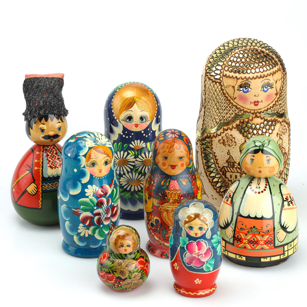Collection Matryoshkas, 20th century.