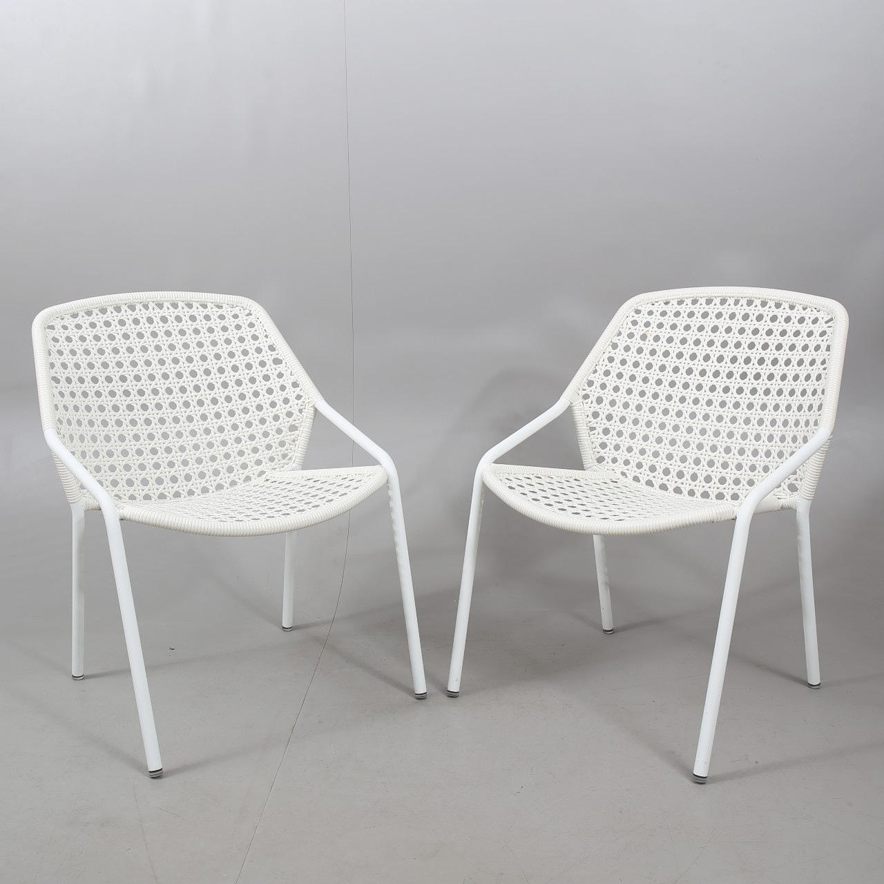 FERMOB CROISETTE, karmstolar, 2 stycken, 2000-tal.