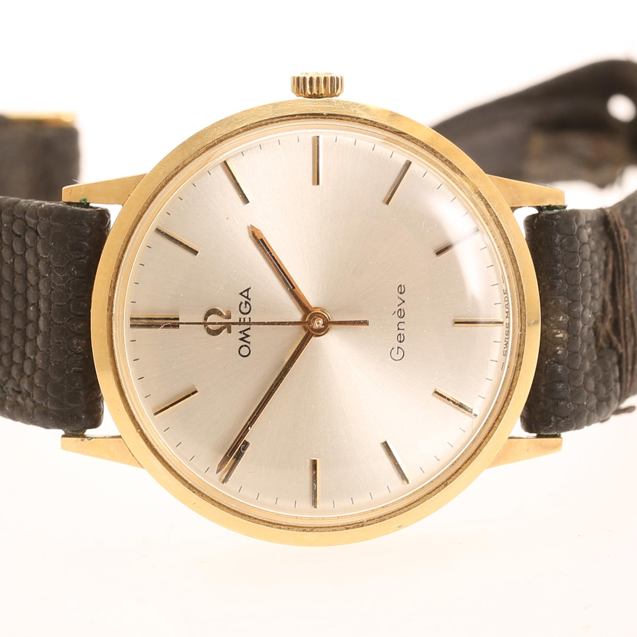 HERRARMBANDSUR, Omega, 14 k guld.