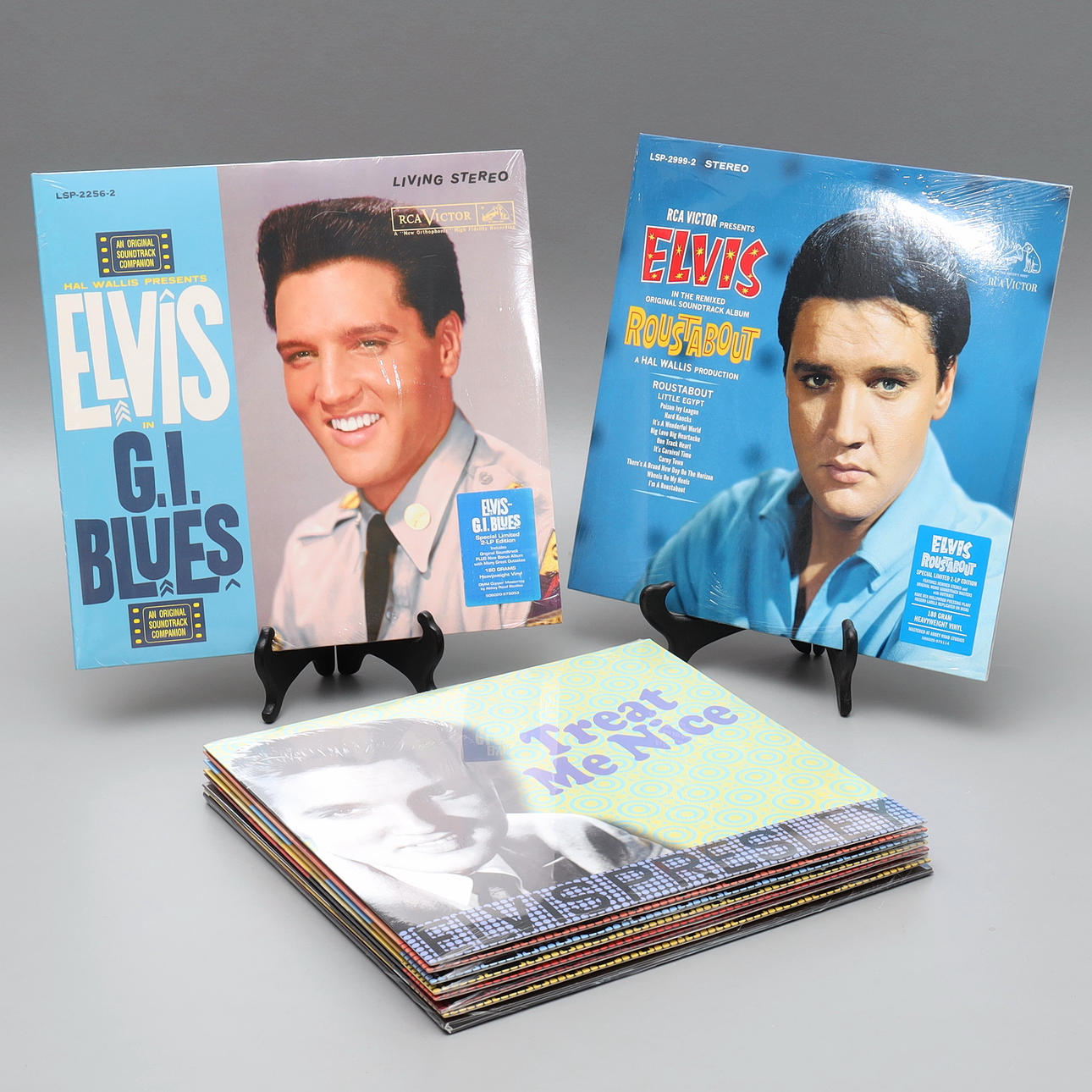 ELVIS PRESLEY, LP-Sammlung, 10 CDs.
