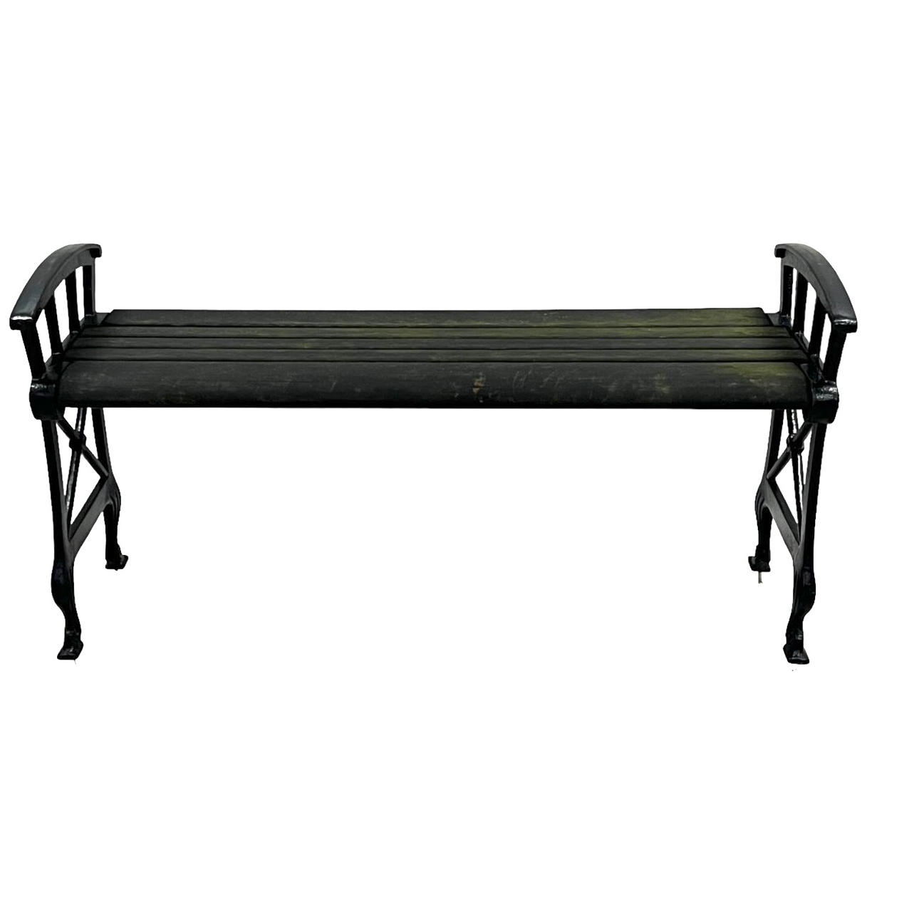 PARKBANK, Holz/Gusseisen.