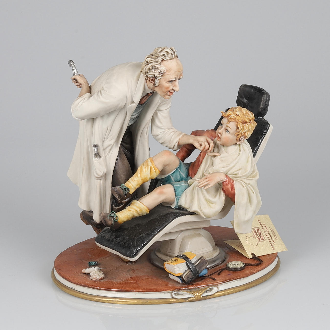 Ester Pegoraro Mario Italy Capodimonte アート Capodimonte d'Arte Porcellane Bassano Lady Deco Art 家具